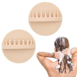 2pcs Wall Mount Suction Hair Collector, Silicone Shower Hair Catcher, Hair Trap, Shower Wall Hair Catcher, Silicone Hair Grabber for Bathroom Bathtub