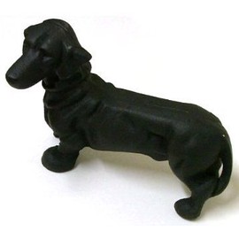 Cast Iron Dachshund Doorstop by GSM