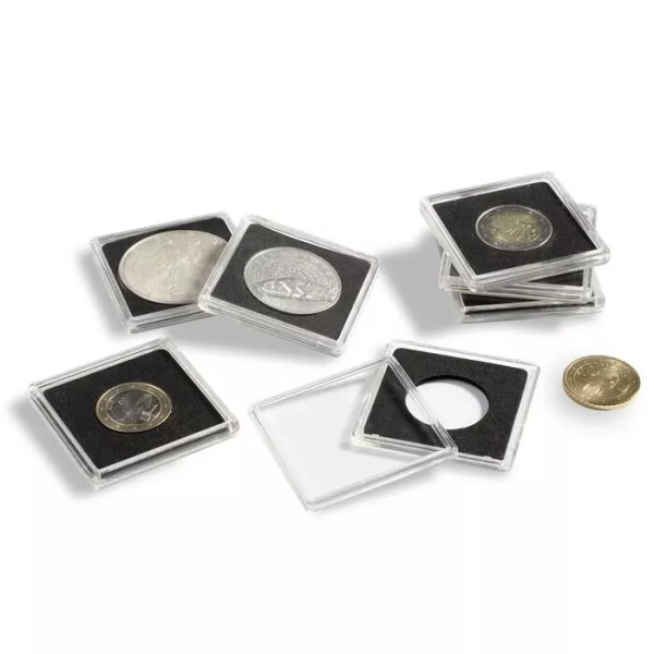 Lighthouse Publications 32mm 2x2 Coin Holders Lighthouse Quadrum Capsules 10