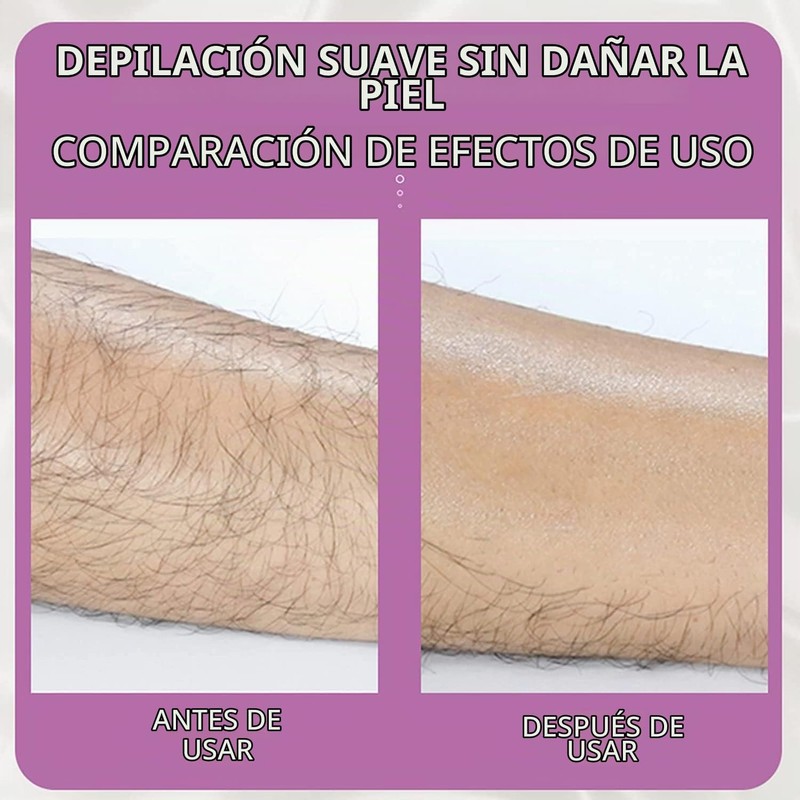 Borrador de pelo de cristal sin dolor – Eliminación y