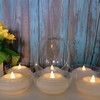 120+ Hours LED Floating Candles for Centerpieces – 12 Pack