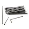 iexcell 25 Pcs M4 x 100mm Thread Pitch 0.7 mm