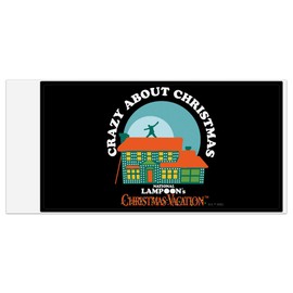 Christmas Vacation Crazy About Christmas Automotive Car Window Locker Bumper Sticker