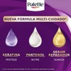 Palette Tinte para cabello color creme, rubio miel 7-55