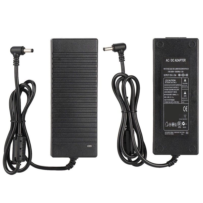 AC/DC Adapter 12V 10A Multiple Protection Power Supply Switch Power