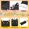 LSYDCARM Oven Mitts, Cute Black Cat Silicone Oven Mitts and