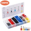 Ferrule Crimping Tool Kit, Self-Adjusting Hex Wire Crimping Pliers for