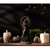 Hecate statue, Triple goddess statue altar, Goddess statue, hexe for