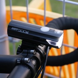 CATEYE AMPP & ViZ USB Rechargeable Bike Light Combo Kit – IPX4 Waterproof High Lumen AMPP Opticube™ LED Headlight & ViZ USB Daytime Safety Light, Visible up to 1 Mile, Fits Road, MTB, Gravel Bikes