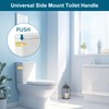 Hygie Rinse Universal Metal Toilet Handle Replacement Kit Side Mount