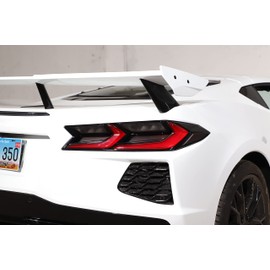 Rear Tail Light Frame Black Film Sticker Trim 4PCS Compatible with Corvette C8 Stingray 2020 2021 2022 2023 Tail Light Cover Sticker Decoration Accessories (Tail Light Cover Black Film Sticker 10PCS)