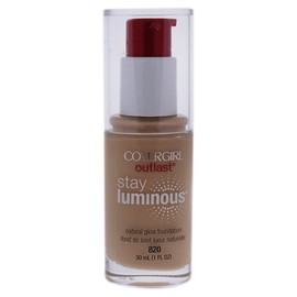 COVERGIRL Outlast Stay Luminous Foundation Creamy Natural 820, 1 oz (packaging may vary)