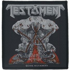 Testament Brotherhood of the snake Patch standard