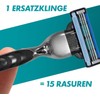 Gillette Gillette Mach3 Nassrasierer Herren, Rasierer + 1 Rasierklinge mit