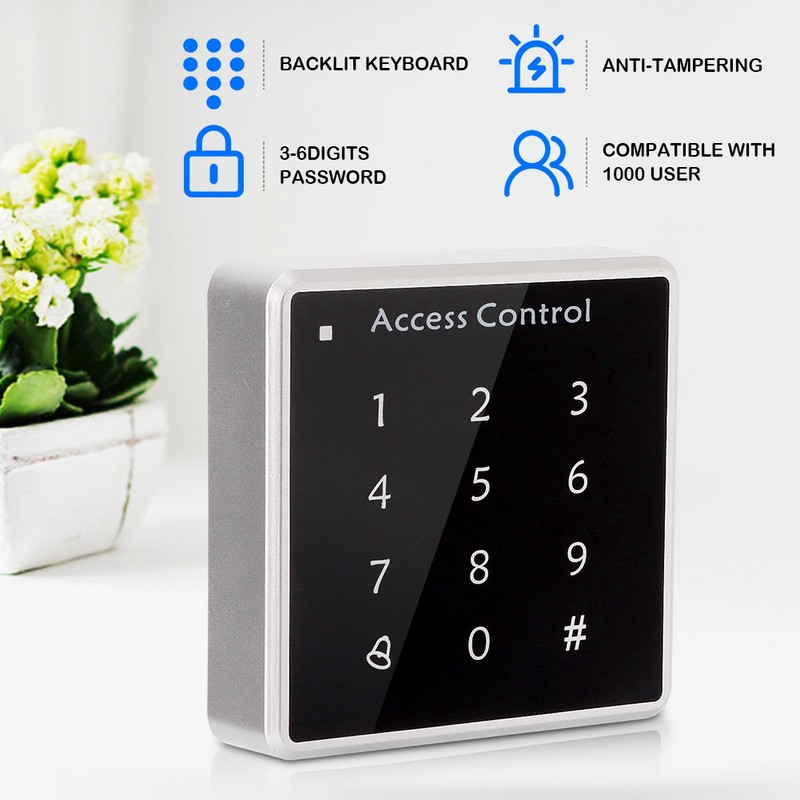 Door Access Control 125Khz ID Card Touch Digital Keypad Password