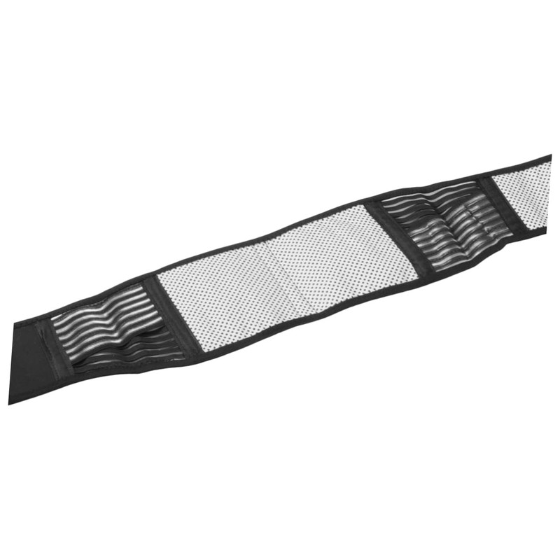 ORFOFE Adjustable Double Pull Strap Support Lumbar Brace Belt Heat