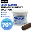 XIKAR Crystal Gel Humidifier Jar for Cigar Humidors, 4oz -