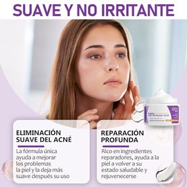 Suero Facial Ácido Azelaico12%,Crema de Acido Azelaico, Apta para Piel Sensible,Para Hombres y Mujeres,Paquete de 3,30g*3