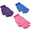 Women's Polyester Work Gloves, Garden Gloves (3 Colors, 6 Pairs)