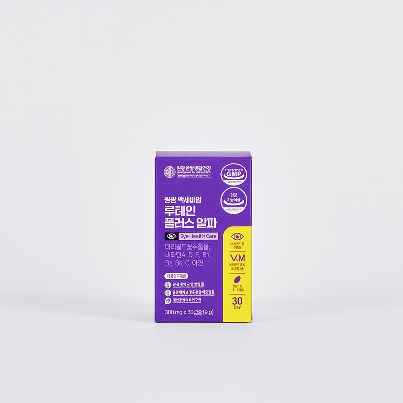 Carelance Wonkwang Baekse Secret Lutein Plus Alpha 300mg 30 capsules,