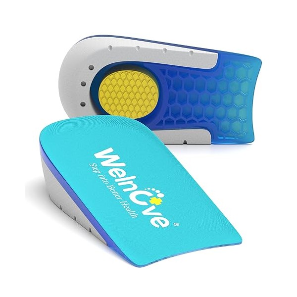 Welnove Welnove Shoe Inserts Gel Heel Cushion Cup for Achilles