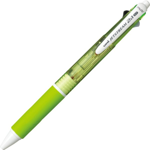 三菱鉛筆 多機能ペン ジェットストリーム 2&1 0.7 緑 書きやすい MSXE350007.6