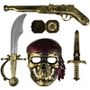 Rhode Island Novelty 5pc Pirate Pistol Set