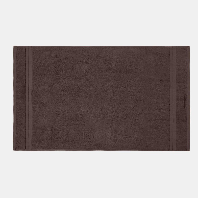 Brentfords Hand Towels for Bathroom Dark Brown, 100% Cotton Hand