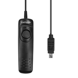 kwmobile Camera remote release for SLR cameras reflex cameras - Compatible with MC-DC2 as a replacement - DSLR Cable Release
