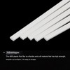 MECCANIXITY 20pcs ABS Rectangle Rod, 1.5x3x250mm ABS Plastic Stick Solid