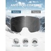 Golulus Ski Goggles For Men Women,Anti Fog UV Protection Snowboard