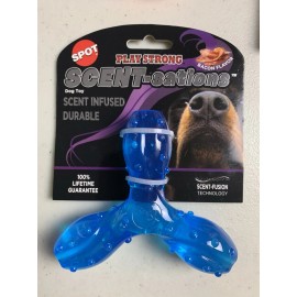 Spot 3 Spot Scent-Sations Flavored Dog Aggressive Heavy Chew Toy Bone Durable New