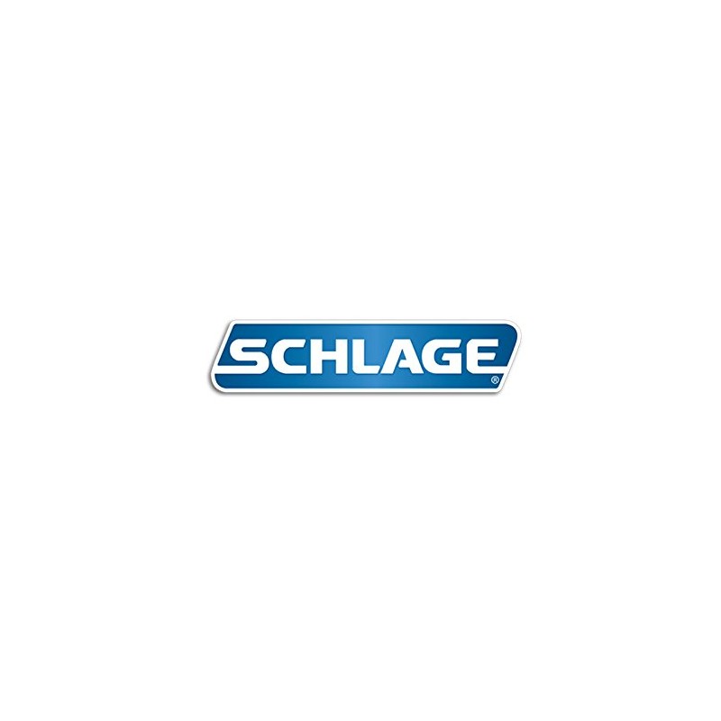 Schlage F51A PLY 605 Plymouth Door Knob, Keyed Entry Lock,