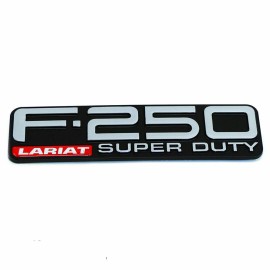 Ford 99-04 Ford F250 Lariat Super Duty Right Or Left Fender Emblem F81Z-16720-VA Logo