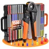 Preciva Ferrule Crimping Tool Kit - AWG 28-5 (0.08-16mm²) Self-Adjustable
