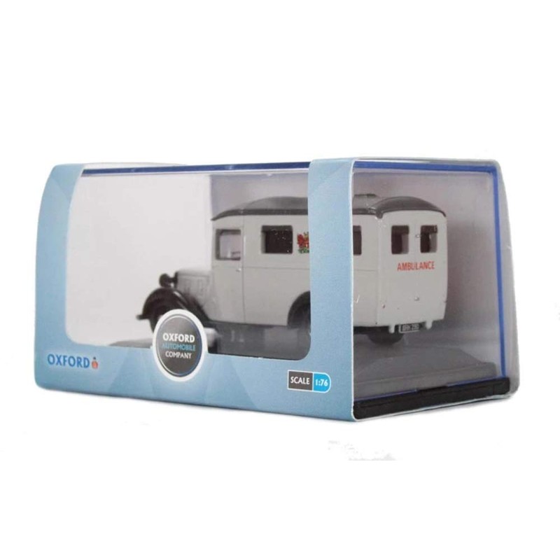 Oxford Diecast 76AMB003 Austin 18 Ambulance Carlisle