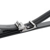 Anthoni Crown Single-sided stitched automatic leather belt, brand belt, modern
