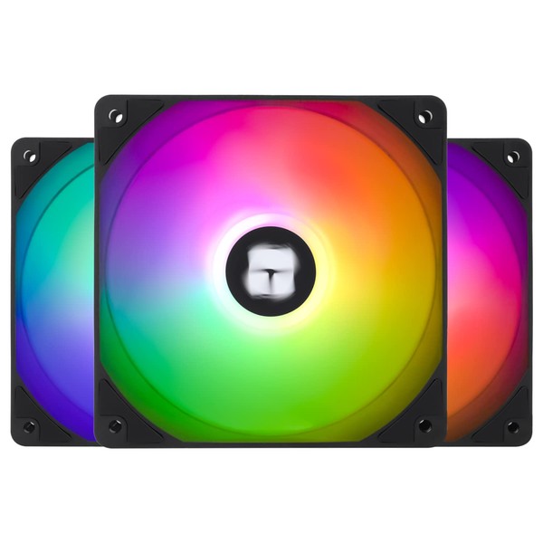 Thermalright TL-C12C-S CPU Fan 120mm ARGB Case Cooler Fan, 4