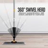 OVENTE Microfiber Spray Mop for Floor Cleaning with Refillable Bottle,