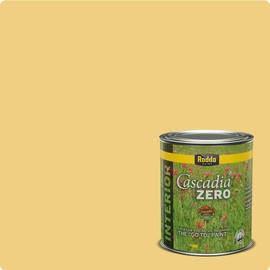 Rodda Paint CASCADIA ZERO Interior Satin Low VOC Paint & Primer in One, Quart, Glistening