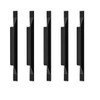 Qrity 10 x European Aluminium Alloy Kitchen Cabinet Pulls Wardrobe