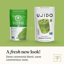 Ujido The Path of Zen Japanese Matcha Green Tea Powder Ceremonial Blend (2 oz)