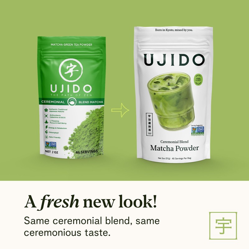 Ujido The Path of Zen Japanese Matcha Green Tea Powder