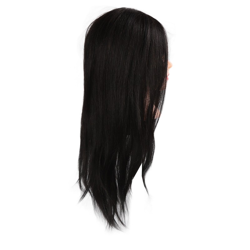 55cm Hair Mannequin Head Hair Stying Training Large Ears Mixed