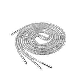 Underground Kulture Shoelaces Round Metallic Coloured Replacement Colour For Trainers Sneakers Universal Sports Unisex Skate Shoe Laces
