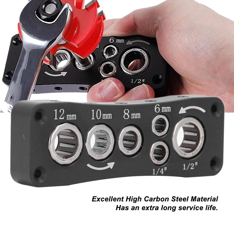 Router Bit Storage Tray High Carbon Steel Multifunctional Lightweight Router