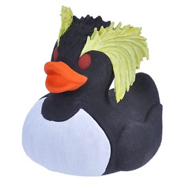 Wild Republic Rubber Duck Penguin Junior 10 cm White/Black