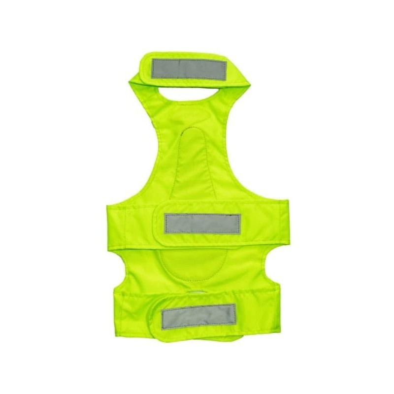 Mud River 18577: Dog Chest Protector Neon Green L