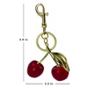 Pejnl Cherry Bag Charm Cute Cherry Accessories Clip for Handbags