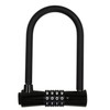 Wake Sangyo IB-153 U Lock Large Padlock, Black, 4.3 inches